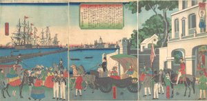 Le port de Londres, Angleterre, 2ème mois, 1862