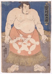 Le lutteur de sumo Takaragawa Ishigorō