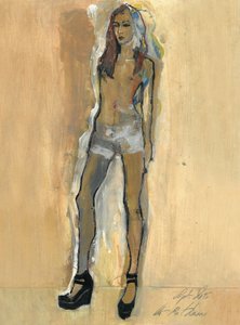 Femme nue expressive - Ute Rathmann