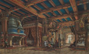 Intérieur de château - V. Germain
