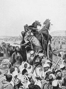 La bataille de Ramoth-Galaad 853 av. J.-C. - Vaclav (1851 1901) (after) Brozik