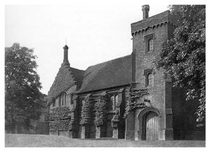Ancienne maison de Hatfield, Herfordshire, 1896 - Valadon and Co Boussod