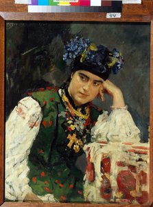 Portrait de Sofia Dragomirov - Valentin Aleksandrovich Serov