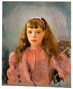 Portrait de la grande-duchesse Olga Alexandrovna de Russie, 1893 - Valentin Aleksandrovich Serov