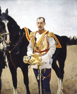 Portrait du Grand-Duc Paul Alexandrovitch de Russie 1860-1919, 1897 - Valentin Aleksandrovich Serov