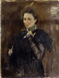 Portrait de Mara Oliv 1870-1963, 1895 - Valentin Aleksandrovich Serov