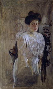 Portrait de Margarita Kirillovna Morozova, née Mamontova 1873-1958, 1910 - Valentin Aleksandrovich Serov