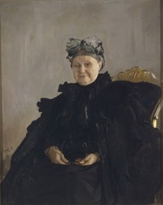 Portrait de Maria Fyodorovna Morozova, née Simonova 1830-1911, 1897 - Valentin Aleksandrovich Serov