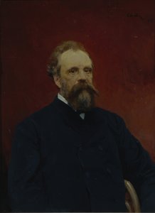 Portrait de Sergei Mikhailovich Tretyakov 1834-1892, 1895 - Valentin Aleksandrovich Serov