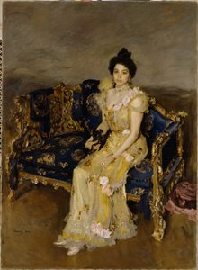 Portrait de Sofia Botkina - Valentin Aleksandrovich Serov