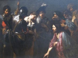 Le Christ et la femme adultère - Valentin de Boulogne