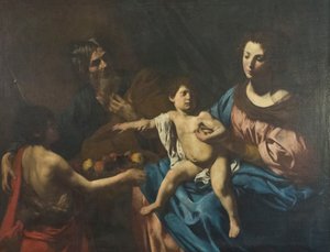 Sainte famille avec le jeune Saint Jean-Baptiste