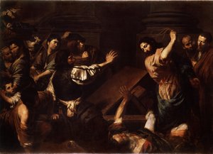 Le Christ chassant les marchands du Temple