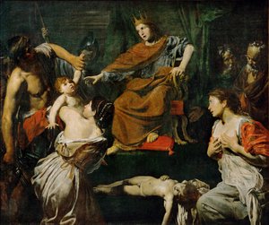 Le jugement de Salomon - The judgement of Solomon … - Valentin de Boulogne