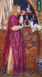 La Reine était dans le salon, mangeant du pain et du miel - Valentine Cameron Prinsep