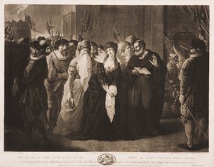 La mort de Lady Jane Grey