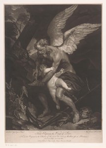 Le Père Temps coupe les ailes de Cupidon - Valentine Green