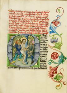 Initial O : La Flagellation