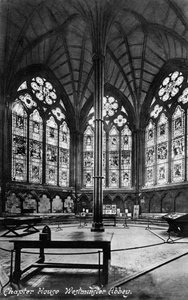Salle Capitulaire, Abbaye de Westminster, 20ème siècle - Valentine and Sons Ltd