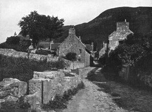 Cottage de Michael Bruce, Kinnesswood, Kinross, Écosse, 1924-1926 - Valentine and Sons Ltd