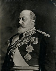 Le roi Édouard VII, Albert Édouard, 1841-1910, 1904 - Valentine and Sons Ltd