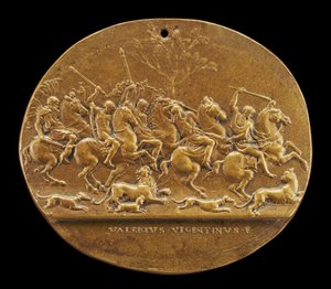 Une chasse au lion - Valerio Belli