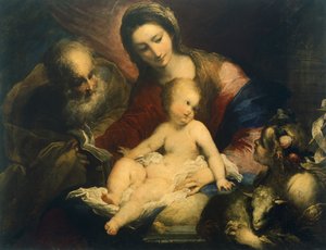 La Sainte Famille, par Valerio Castello