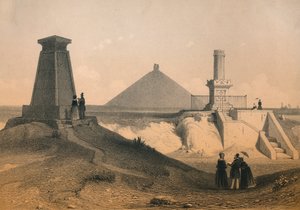 Mémoriaux de Guerre sur le Champ de Bataille de Waterloo, Belgique, milieu du 19e siècle - Vanderhecht