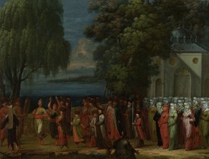 Mariage arménien, vers 1720-1730