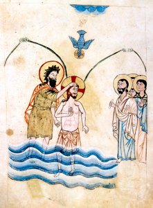 Le Baptême de Jésus par Saint Jean-Baptiste