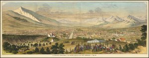1863 vue de Salt Lake City