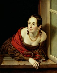 Femme à sa fenêtre ou, La femme d