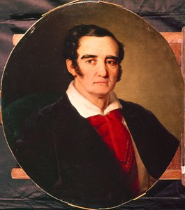 Portrait du peintre Giuseppe Angiolo Artari 1792-1863, années 1830
