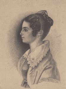 Comtesse Vera Fyodorovna Vyazemskaya, née Gagarina 1790-1886 - Vasili Fyodorovich Binemann