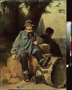 Brocanteurs à Paris - Vasili Grigorevich Perov