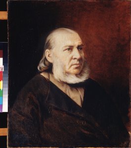 Portrait de Serguei Timofeievitch Aksakov - Vasili Grigorevich Perov