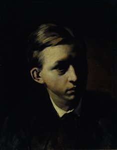 Portrait du peintre Nikolaï Alexeïevitch Kasatkin 1859-1930, 1876 - Vasili Grigorevich Perov