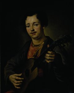 Le Joueur de guitare, années 1850 - Vasili Grigorevich Perov
