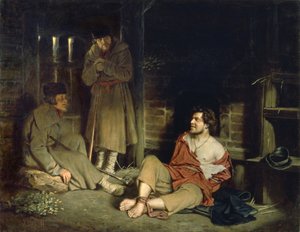 Un coquin arrêté, 1873 - Vasili Grigorevich Perov