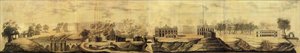 Vue panoramique du design de Tsaritsyno, 1776 - Vasili Ivanovich Bazhenov
