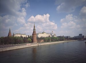 Le Grand Palais du Kremlin à la rivière Moskva, 1767-1775
