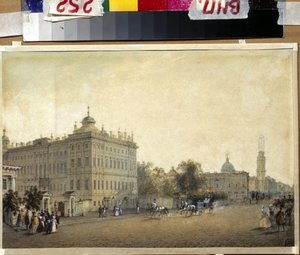 Saint Petersbourg. Le palais Anitchkov - Vasili Semenovich Sadovnikov