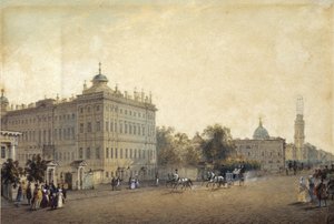 Saint-Pétersbourg. Le Palais Anichkov