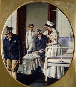 Dans un hôpital militaire, 1901