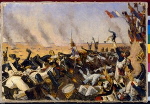 La fin de la bataille de Borodino, le 7 septembre 1812