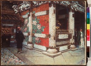 Le sanctuaire shinto à Nikko (Japon) - Vasili Vasilievich Vereshchagin