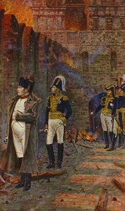 Napoléon Bonaparte assiste à l