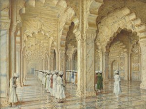 La mosquée de la Perle à Agra, fin des années 1870-début des années 1880 - Vasili Vasilievich Vereshchagin