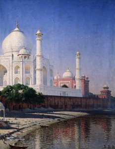Le Taj Mahal à Agra - Vasili Vasilievich Vereshchagin
