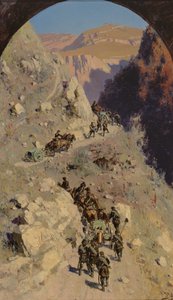 Artillerie dans les montagnes du Caucase, 1883 - Vasilij Dmitrievich Polenov
